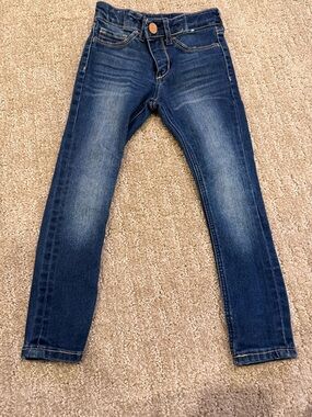 Kids Stretch Slim Jeans in Dark Blue